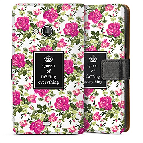 Microsoft Lumia 535 Sideflip Bag - Queen