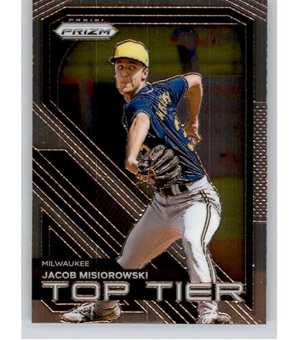 Amazon.com: 2024 Panini Prizm #114 Jacob Misiorowski Milwaukee Brewers RC Rookie  Baseball Base Trading Card : Collectibles & Fine Art