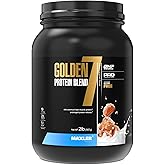 Maxler Golden 7 Protein Blend - Protein Powder for Muscle Gain & Recovery - Salted Caramel Protein Powder 2 lb