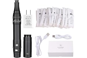 Charme Princesse Wireless Permanent Makeup Machine with 15pcs Needles Cartridges 5w Motor Tattoo Rotary Machine for Mirobladi