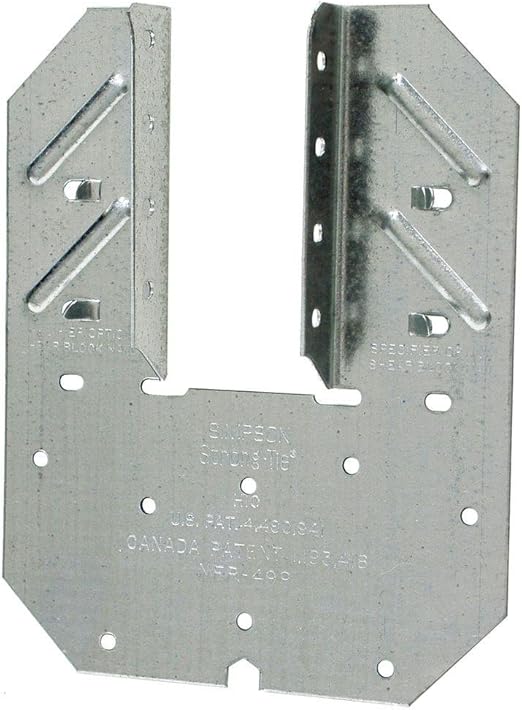 Simpson Strong Tie H10A 18Gauge Hurricane Bracket, Tools & Home