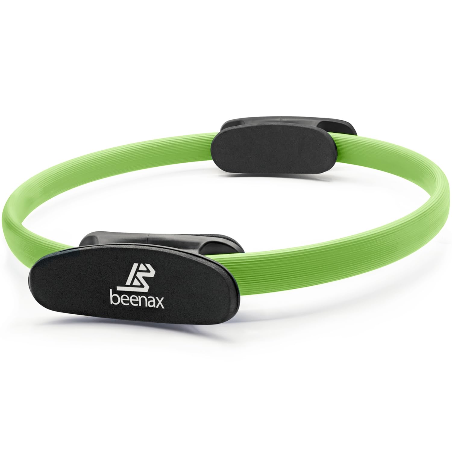 Beenax Pilates Ring - Double Handle Exercise Circle, Fitness Magic Circle - Perfect for Yoga, Core Training, Physical Therapy and Toning Thighs, Abs and Legs (Strong & Resistant) - 14” / 36cm