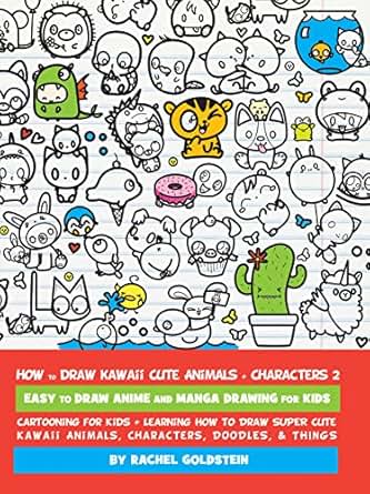 How to Draw Kawaii Cute Animals Characters 2 Easy to How to Draw Kawaii Cute Animals Characters 2 Easy to