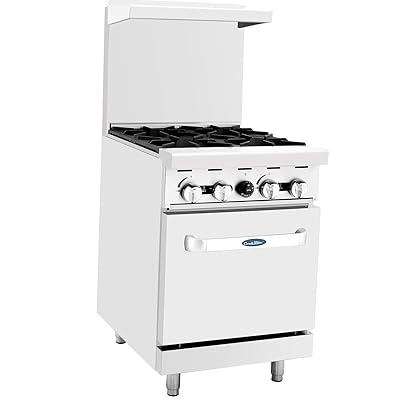 CookRite Commercial Natural Gas Range, 24"