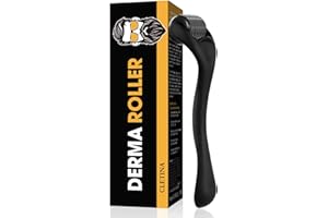 CLETINA 540 Titanium Derma Roller - Microneedle Micro Needle Roller for Men and Women Home Use - Microneedling Microneedle Skin Care Tool B10