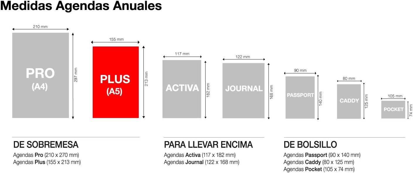 MIQUELRIUS 2021 Happy Letters Annual Diary, Catalan, Week View, Size 155 x 213 mm (~A5), Paper 90 g - Image 4