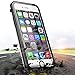 EFFUN iPhone 7 Waterproof Case, IP68 Certified Waterproof Underwater Cover Dustproof Snowproof Shockproof Case with Cell Phone Holder, PH Test Paper, Stylus Capacitive Pen and Floating Strap Black