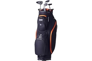 VEVOR Golf Cart Bag with 14 Way Organizer Divider Top, 35” 36”41”Multiple Pockets Premium Cart Bag with Stand, Durable Golf B