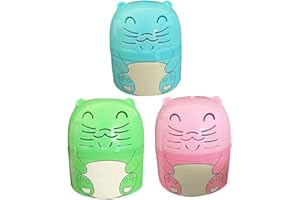 Toilet Cleaner Tablets 3 Pack with Fresh Scents, Cute Toilet Bowl Cleaners for Bathroom, Long Lasting Cleaning Supplies