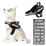 Dog Vest Harness and Patches Set, Animire in
