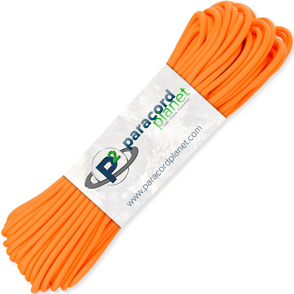 PARACORD PLANET Mil-Spec Commercial Grade 550lb Type III Nylon Paracord Solid Colors