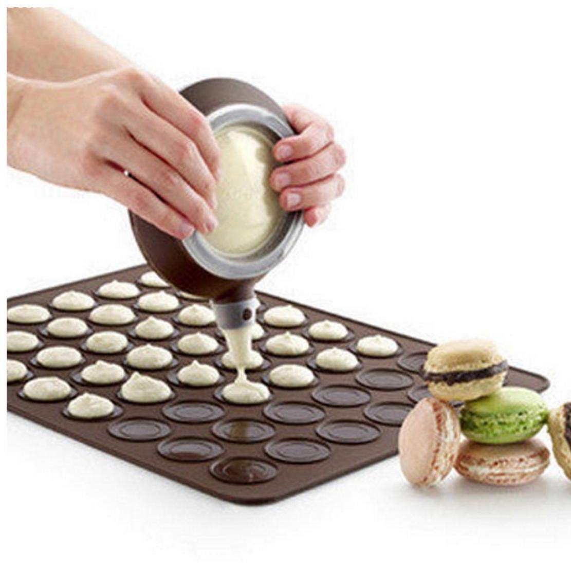 Silicone Macaron Cake Decorating Tips Sets Baking Tools Chocolate