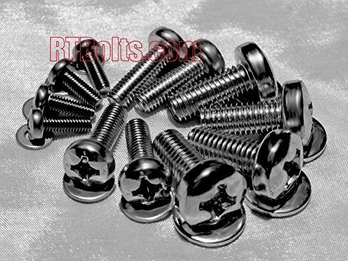 M8x20mm Wall Bracket to TV Screws/Bolts VESA 400 standard for TVs 41" & larger &bull; Stainless Steel