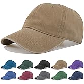 CYGTE Oversized XL XXL Vintage Washed Baseball Dad Hat Men Women Extra Large Big Head Ball Cap