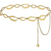Suyi Waist Chain for Women Ladies Chunky Chain Belt for Dresses