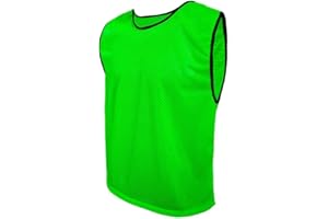 SPORTSBIBS Pinnies Sport Strong Child Youth Teen Adult Bibs Soccer Basketball Football Running Scrimmage Team Practice Jersey