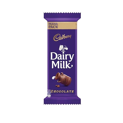 Cadbury Dairy Milk Chocolate Bar, 50g Maha Pack (Pack of 15)