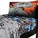 3pc Jurassic World Twin Bed Sheet Set Dinosaur Attraction Bedding Accessories