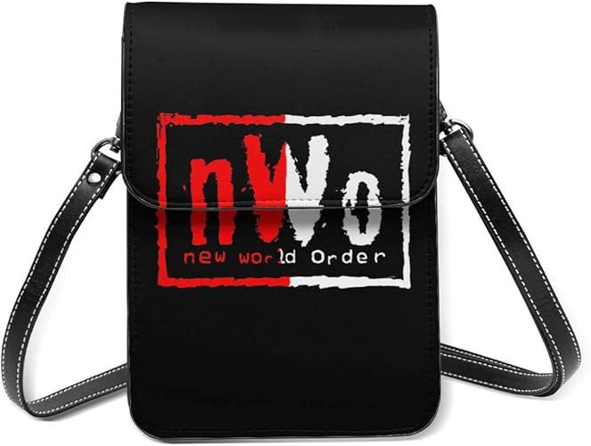 Amazon スマホポーチ Nwo ニュー ワールド オーダー ミニポシェット ポシェットポーチ ミニバッグ 斜め掛け クロスボディバッグ スマホショルダーポーチ 大ポケットシリーズ シンプル レディース お財布バッグ スマホバッグ ワンマイルバッグ ブラック 19 13 5 1cm Gl