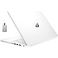 HP Stream 14" HD Laptop, Intel Celeron N4120 Processor, 4GB RAM, 64GB eMMC, HD Audio, HD Webcam, Intel UHD Graphics 600, 1 Year Office, HDMI, Win 11 S, White, 128GB Hotface USB Card