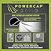 POWERCAP LED Hat 25/10 Ultra-Bright Hands Free Lighted Battery Powered Headlamp – Black Unstructred Cotton (CUB4-280612)