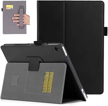 Amazon Vicstar Huawei Mediapad M3 Lite 10 Wp Nttドコモ Dtab D 01k ケース 手帳型 カバー 高級感puレザー 超軽量 薄型 傷つけ防止 耐衝撃 スタンド機能付き Huawei 10 1インチ Mediapad M3 Lite 10 Wp ケース ブラック Vicstar