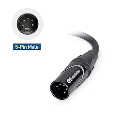 Cable Matters 2-Pack 5 Pin to 3 Pin DMX Lighting