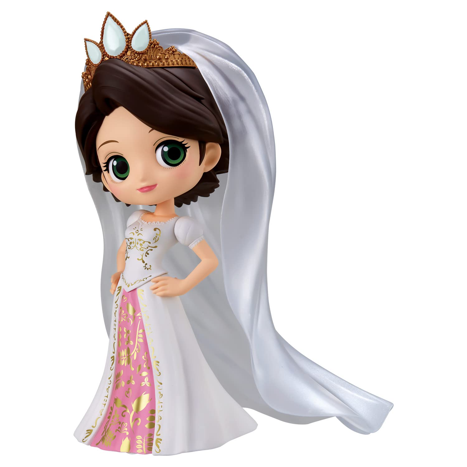 Banpresto - Disney Figurine - Dreamy Style Raiponce Ver A Q Posket 14 cm - 4983164164145