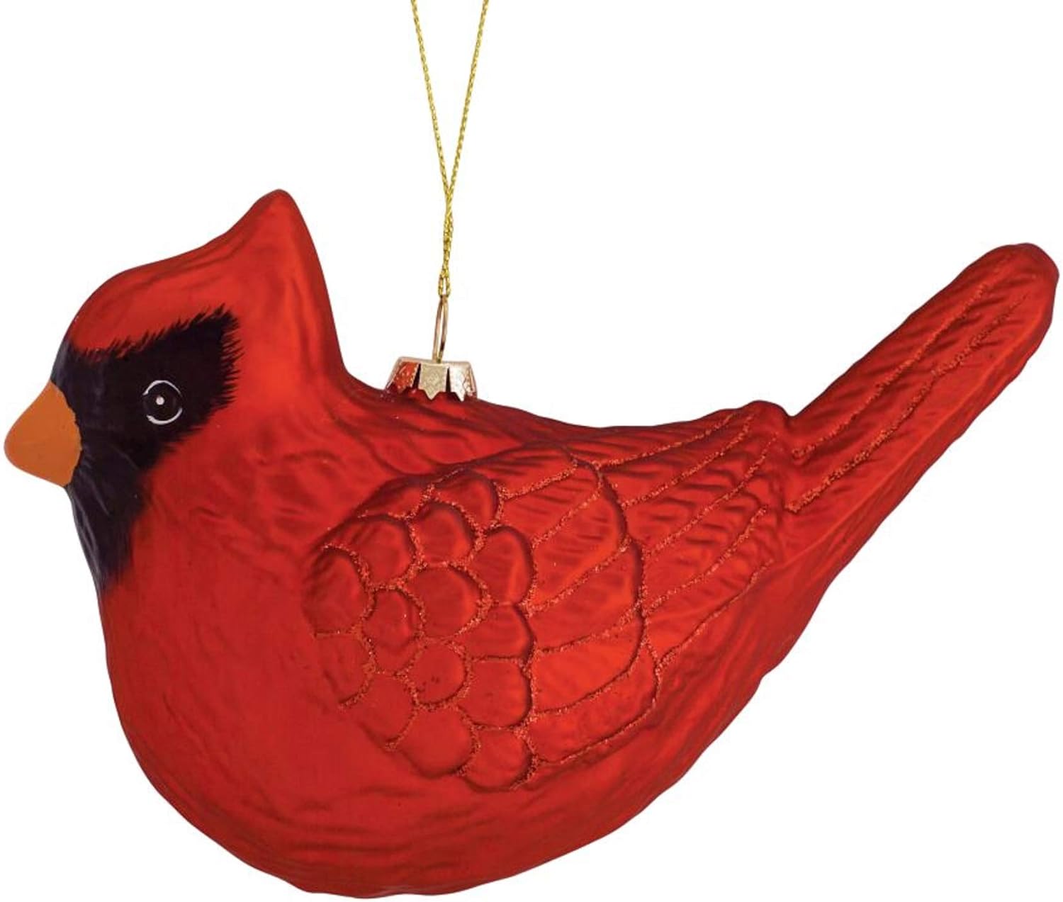 Amazon Com Diva At Home 6 Vibrant Red And Black Cardinal Bird