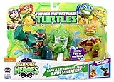 Teenage Mutant Ninja Turtles Pre-Cool Half Shell Heroes Michelangelo, Leatherhead and Raphael Bathtub Squirter Figure (Pack of 3)