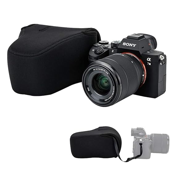 JJC cámara caso bolsa de neopreno compatible con cámara réflex ...