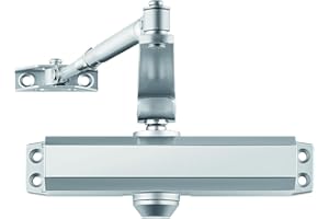 Automatic Door Closer for Residential & Commercial – Hydraulic Door Closer Adjustable Size 3 (99-132lbs) – Soft Close, Heavy 