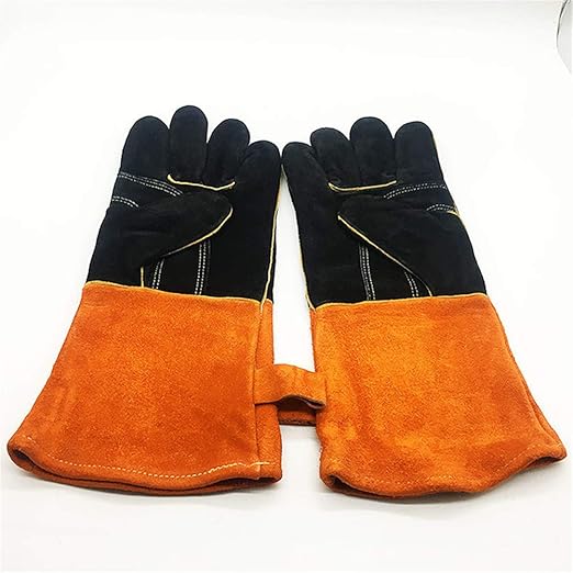WAWRR Guantes de Barbacoa, Soldadura Guantes Resistentes a Altas ...