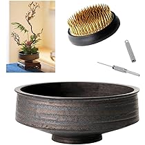 Buy Japanese Classical Ikebana Vase Kit, Inialist Ceraics Flower Pot