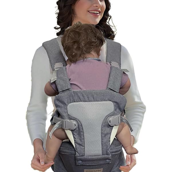 EBRSPN MULTIFUNCTIONAL LIGHTWEIGHT BABY STRAP CARRIER FOR DAD AND MOM, WAIST STOOL, SUITABLE FOR BREASTFEEDING, KANGAROO FRONT FACE STRAP, NEWBORN TO TODDLER