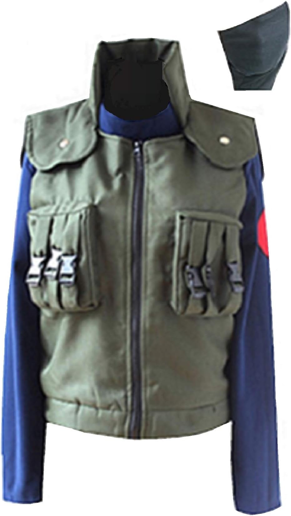 Fuji Cosplay Vest Adult Hatake Kakashi Anbu + Kakashi Mask