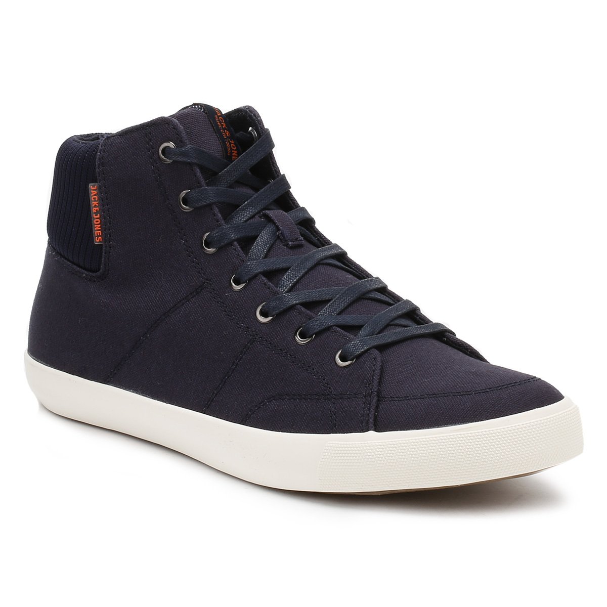 Jack & Jones Mens Navy Blazer JFWDunmore Canvas Trainers Buy Online