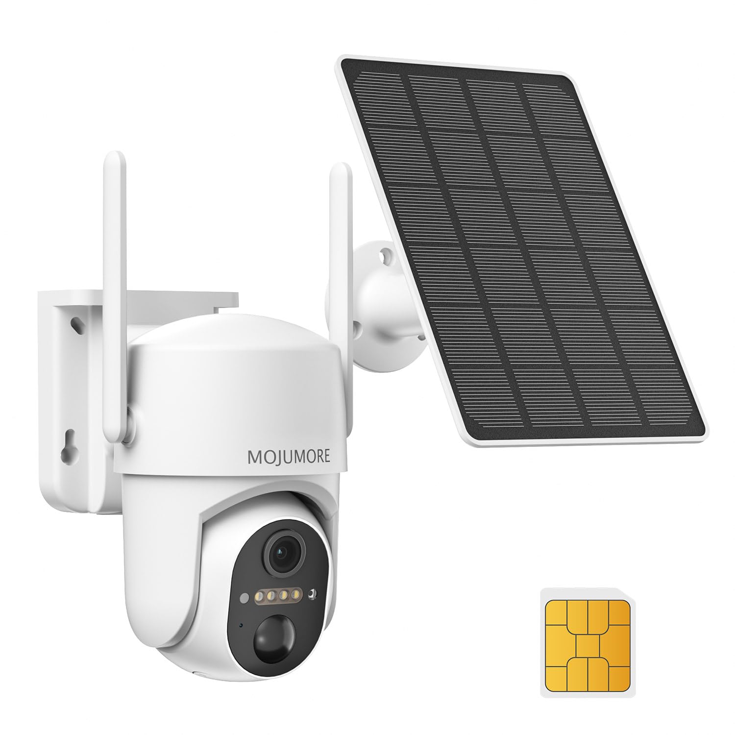 Photo 1 of Cellular Security Camera, Camera Outdoor No WiFi Needed, Pan/ Tilt/ Zoom, Wireless Security Camera Outdoor, Smart Human Detection, With SIM Card, Color Night vision, Two-way Talk, Only Use in US