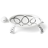 kate spade new york Wild Things Turtle Ring Dish | 6.5 inch length, porcelain | figural jewelry tray, trinket dish, ring holder, gift for women, decor, jewelry organizer