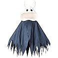 C-ZOFEK Adventure Game Hooded Cape Cloak Gotihc Halloween Cosplay Caplet Costume (Navy Blue)