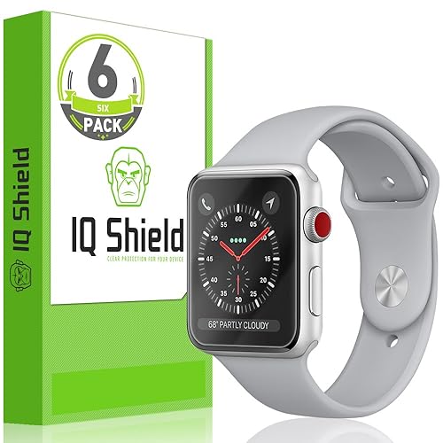 Bubble Clear Iqshield Apple Watch Series Screen Protector IQShield