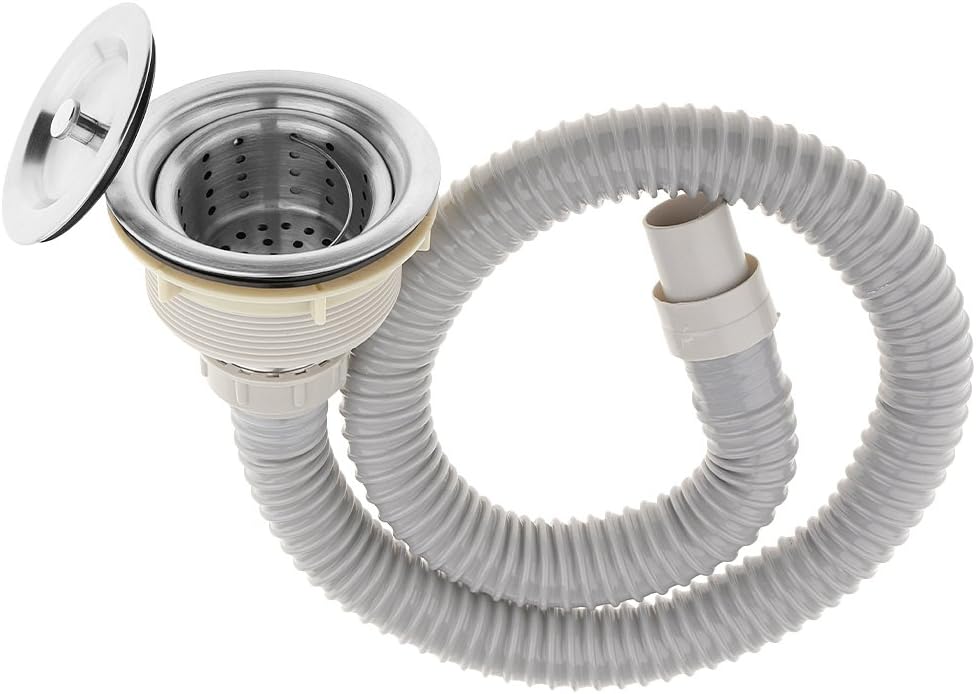 Salon Shampoo Bowl Backwash Sink Hair Strainer Deep Waste Basket With