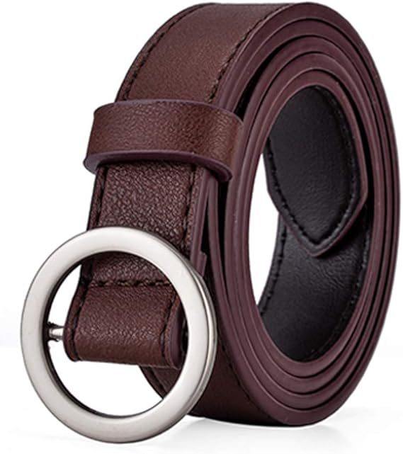 Amazon ベルト レディース 穴なし おしゃれ 細い 調節可能 ジーンズ シルバー 大きいサイズ 黒 長い 細身 短い 小柄 サイズ調整 パンツ ホワイト ダークブラウン シルバーバックル ベルト 通販