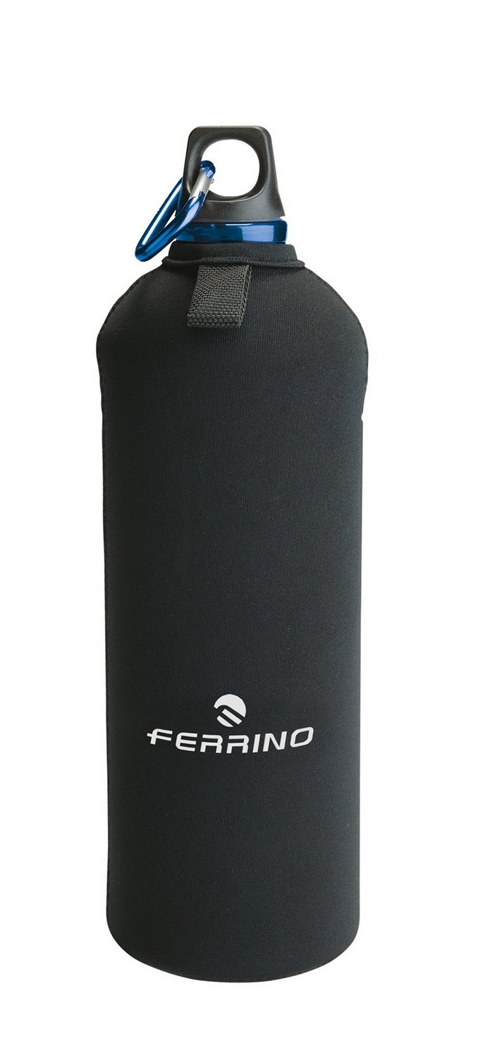 Ferrino ALU Drink LT. 0.75 w/Neoprene Pouch Thermos Camping and Hiking, Adults Unisex, 0.75 Liters