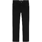 Nautica Boys Classic Fit Straight Leg Denim Jeans, 5-Pocket Style, Zipper Fly & Button Closure