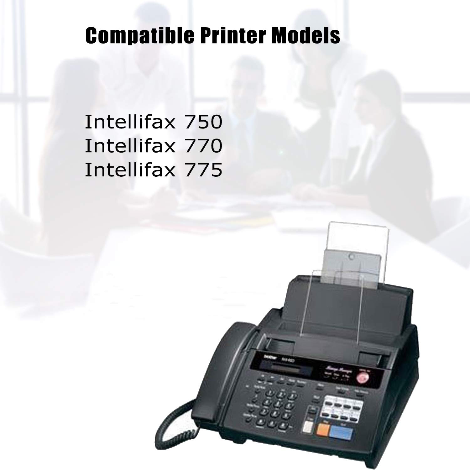 Amazon.com: NYT New Compatible 1 Pack PC301 C Fax Cartridge Ribbon for  Brother