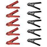 XYRSTOLR 5Pairs Insulated Alligator Clips 35A