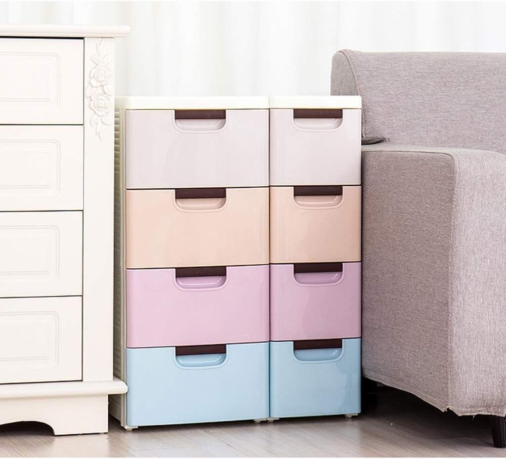 Wyyggnb Storage Tower Storage Drawers, Bathroom Chest of Drawers, Crack Snack Plastic Storage Box Living Room (Size : 204084CM): Home & Kitchen