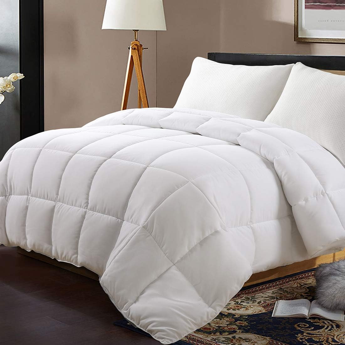 Amazon Com Edilly Luxury Down Alternative Quilted California King