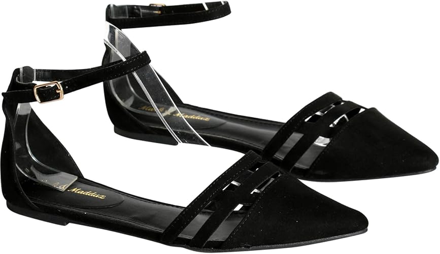 dressy flats with ankle strap